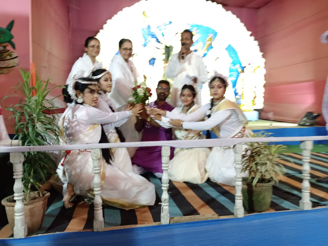 Basanti puja pandel opening basirhat paradise club (2)