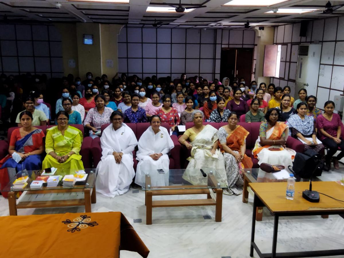 Purpose of life program at RGKAR among Nursing students (4)