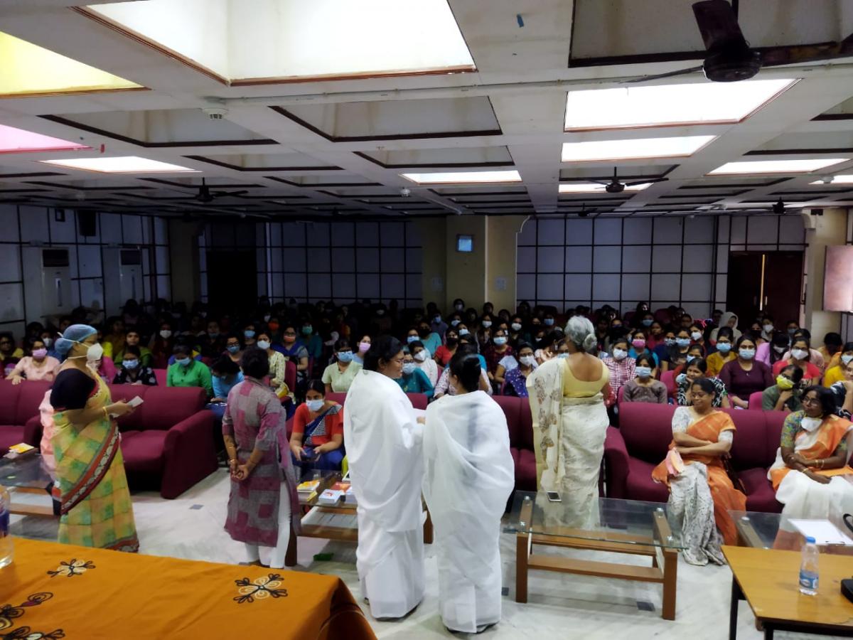 Purpose of life program at RGKAR among Nursing students (8)