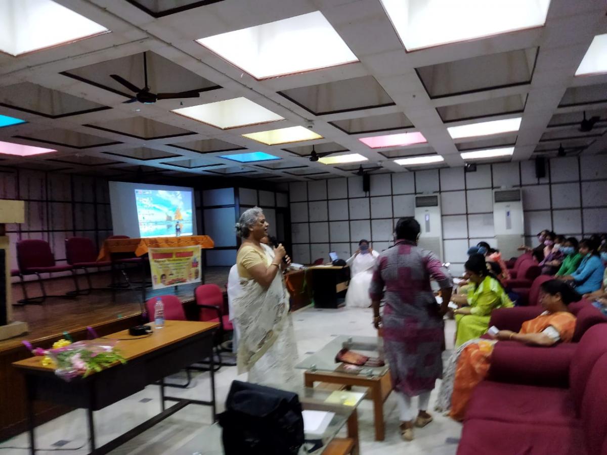 Purpose of life program at RGKAR among Nursing students (9)