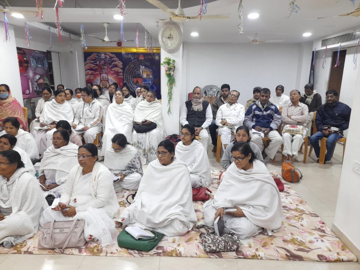 Attending Sessions of Brother Bk Mukherjee