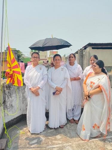 Flag Hoisting Progra at Jayanti mata Residence and Office (1)