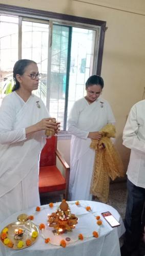 Flag Hoisting Progra at Jayanti mata Residence and Office (15)