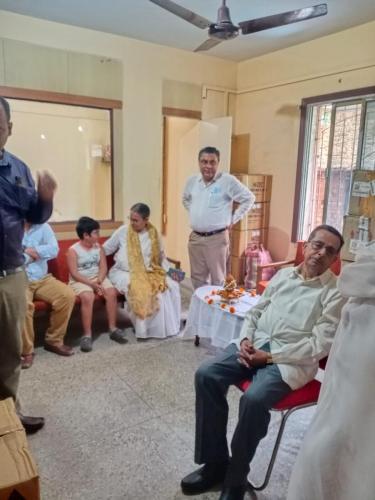 Flag Hoisting Progra at Jayanti mata Residence and Office (19)
