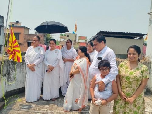 Flag Hoisting Progra at Jayanti mata Residence and Office (22)