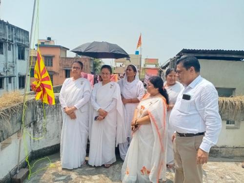 Flag Hoisting Progra at Jayanti mata Residence and Office (23)