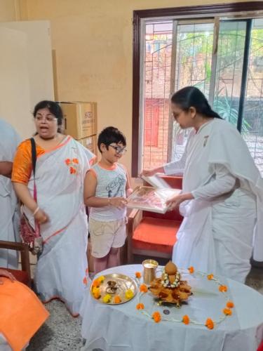 Flag Hoisting Progra at Jayanti mata Residence and Office (5)