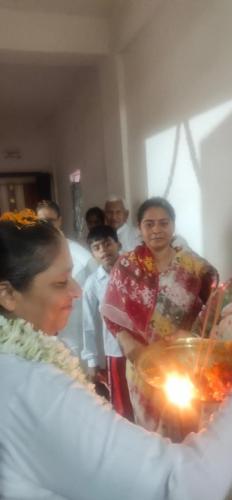 Flag Hoisting at Residence of BK Brother Shyamal (6)