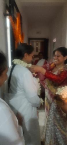 Flag Hoisting at Residence of BK Brother Shyamal (8)