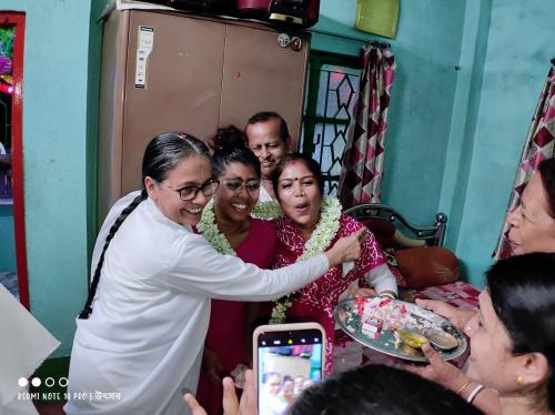 Flag Hoisting program at Ruma Mata's Residence (15)