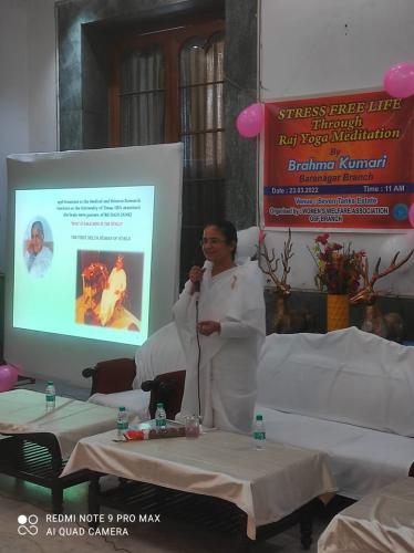 Stress Free Life through Rajyoga at GFS Branch organized by Women Welfare Association. (12)
