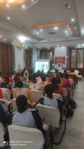 Stress Free Life through Rajyoga at GFS Branch organized by Women Welfare Association. (15)