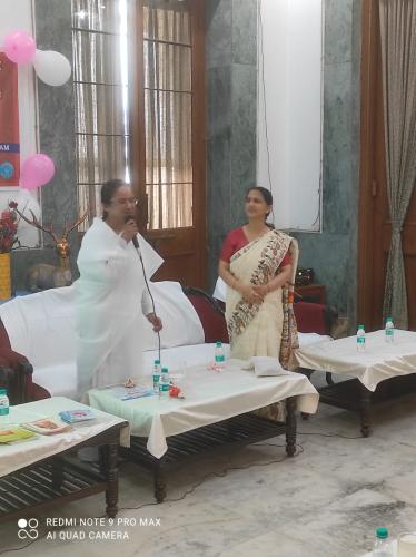 Stress Free Life through Rajyoga at GFS Branch organized by Women Welfare Association. (8)