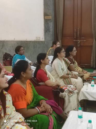 Stress Free Life through Rajyoga at GFS Branch organized by Women Welfare Association. (9)
